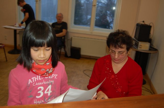 Vorführung der Musikschüler im Pi-Haus Freiberg am 11.12.2011